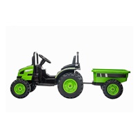 Traktor elektryczny Baby Mix green
