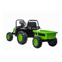 Traktor elektryczny Baby Mix green