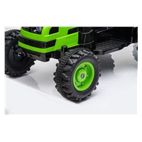 Traktor elektryczny Baby Mix green