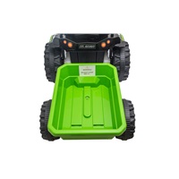 Traktor elektryczny Baby Mix green