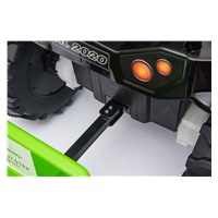 Traktor elektryczny Baby Mix green