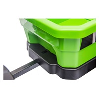 Traktor elektryczny Baby Mix green