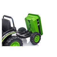 Traktor elektryczny Baby Mix green
