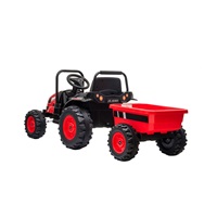 Traktor elektryczny Baby Mix red