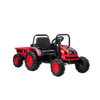 Traktor elektryczny Baby Mix red