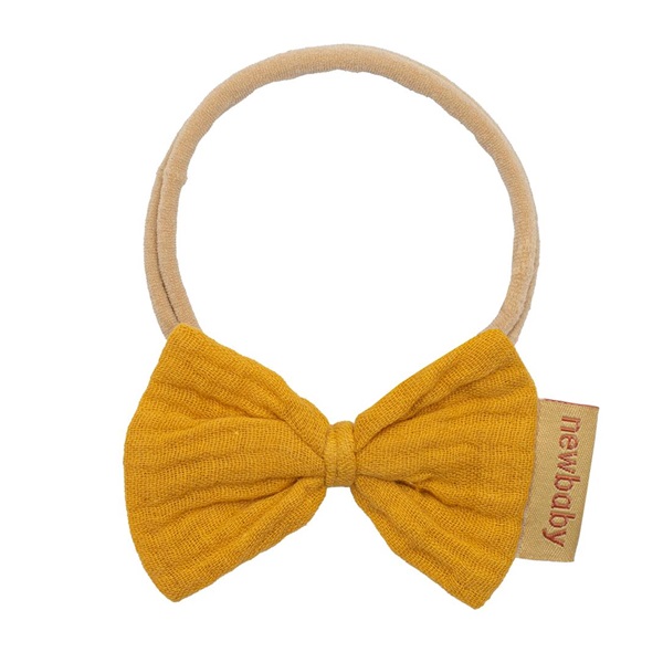 Opaska dla niemowląt New Baby mustard