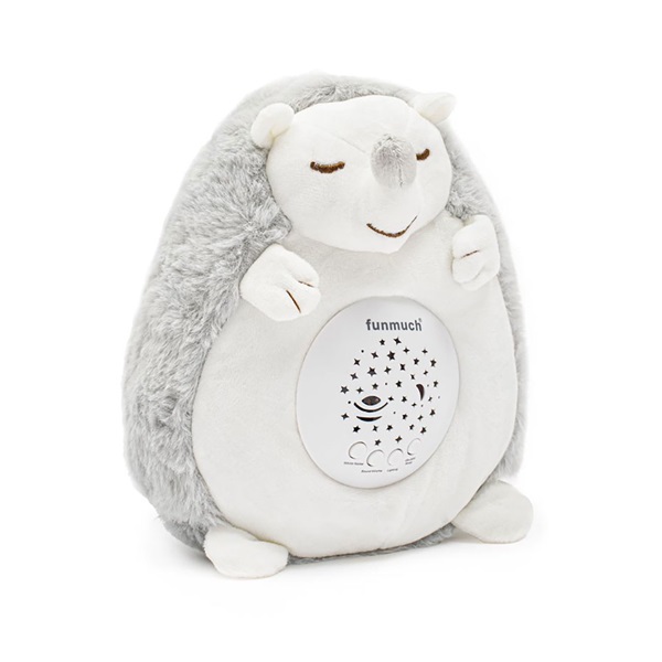 Pluszowy jeż z projektorem i muzyką Baby Mix