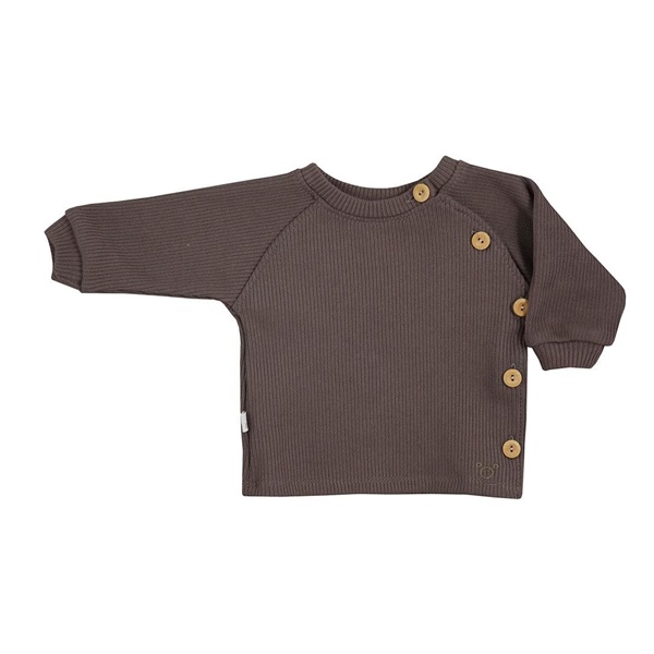 Niemowlęcy T-shirt z długim rękawem Koala Pure brown