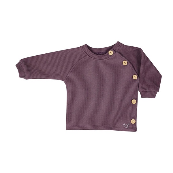 Niemowlęcy T-shirt z długim rękawem Koala Pure purple