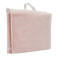 Okrycie kąpielowe frotte z kapturkiem New Baby Comfortably 80x80 cm pink