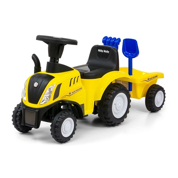 Jeździk NEW HOLLAND T7 TRAKTOR Milly Mally żółty