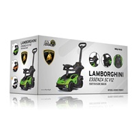 Jeździk z rączką LAMBORGHINI ESSENZA SC V12 Milly Mally biały