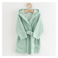 Dziecięcy frotte szlafrok New Baby Comfortably mint