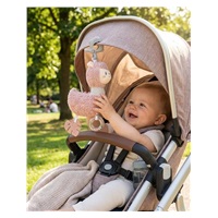 Edukacyjna zabawka pluszowa pozytywką i klipsem New Baby Lama