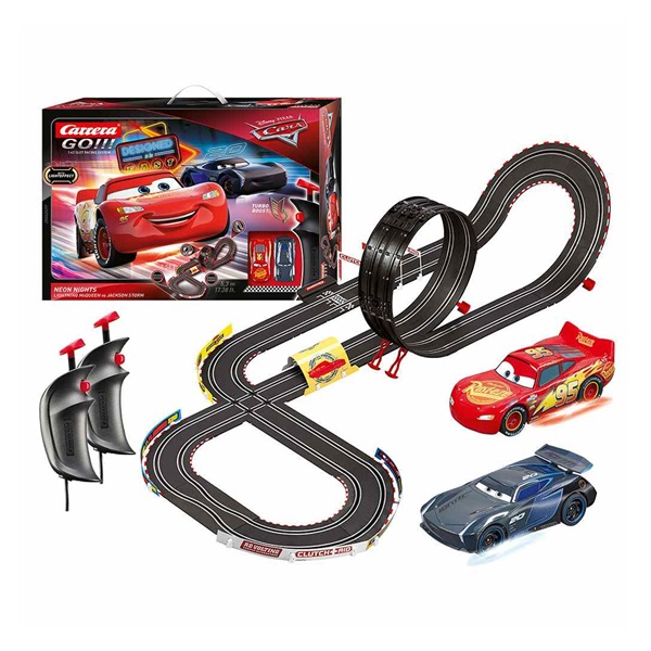 Samochodowy tor wyścigowy Carrera Go Cars - Neon Nights 5,3m
