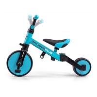 Rowerek Milly Mally 4w1 Optimus Plus z rączką blue
