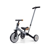 Rowerek Milly Mally 4w1 Optimus Plus z rączką grey