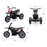 Pojazd na akumulator Milly Mally Honda CRF 450R zielony