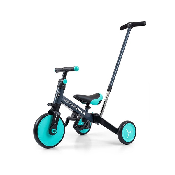 Rowerek Milly Mally 4w1 Optimus Plus z rączką mint