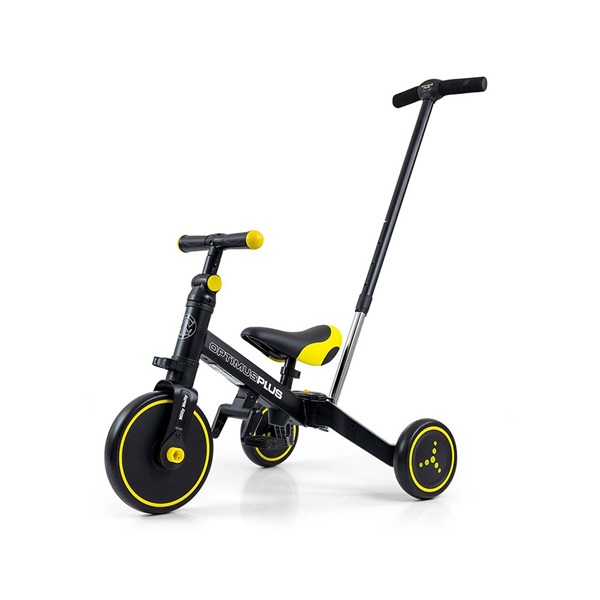 Rowerek Milly Mally 4w1 Optimus Plus z rączką black