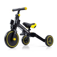 Rowerek Milly Mally 4w1 Optimus Plus z rączką black