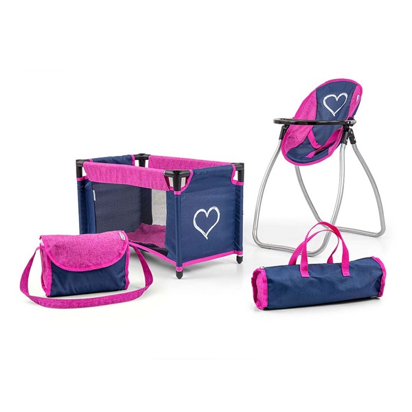 Zestaw dla lalek Elsa Milly Mally navy