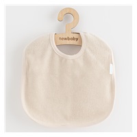 Dziecięcy frotte śliniak New Baby Comfortably beige