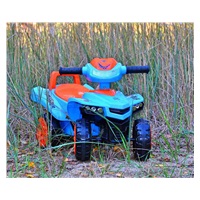 Dziecięcy jeździk z dźwiękiem Quad Milly Mally Monster Blue
