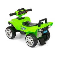 Dziecięcy jeździk z dźwiękiem Quad Milly Mally Monster Green