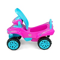 Dziecięcy jeździk z dźwiękiem Quad Milly Mally Monster Pink