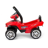 Dziecięcy jeździk z dźwiękiem Quad Milly Mally Monster Red