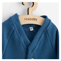 Niemowlęcy kaftanik zapinany na guziki New Baby Luxury clothing Oliver niebieski