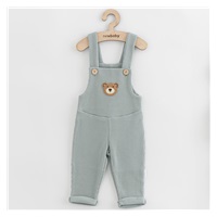 Niemowlęce ogrodniczki New Baby Luxury clothing Oliver szare