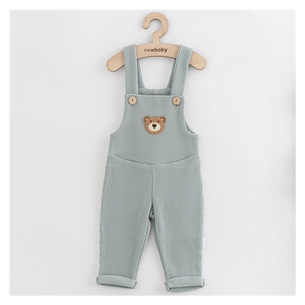 Niemowlęce ogrodniczki New Baby Luxury clothing Oliver szare