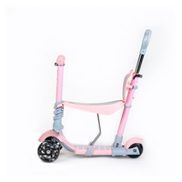 Hulajnoga dziecięca Baby Mix Scooter różowa