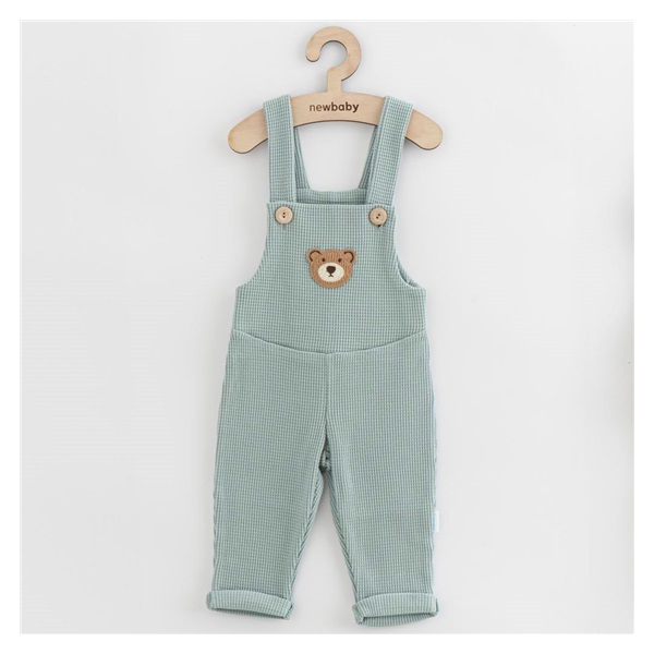 Niemowlęce ogrodniczki New Baby Luxury clothing Oliver zielone