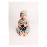 Niemowlęce ogrodniczki New Baby Luxury clothing Oliver zielone