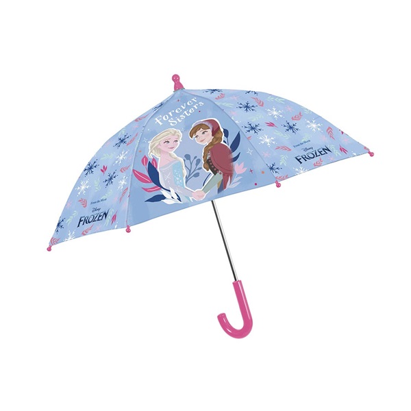 Parasol dziewczęcy Perletti Frozen II fioletowy