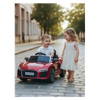 Pojazd na akumulator BABY MIX  AUDI R8 Spyder MAXI lakierowany czerwony
