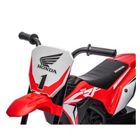 Pojazd na akumulator BABY MIX Honda CRF 450R czerwony