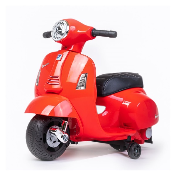 Motocykl na akumulator dla dzieci Baby Mix Vespa czerwony