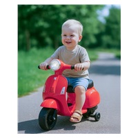 Motocykl na akumulator dla dzieci Baby Mix Vespa czerwony