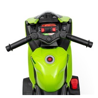 Dziecięcy motocykl elektryczny Baby Mix Supersport zielony