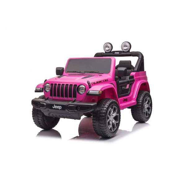 Pojazd na akumulator Baby Mix Jeep Wrangler Rubicon różowy