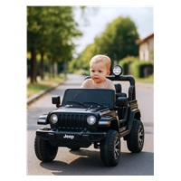Pojazd na akumulator Baby Mix Jeep Wrangler Rubicon czarny