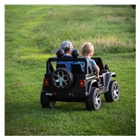 Pojazd na akumulator Baby Mix Jeep Wrangler Rubicon czarny