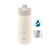 Butelka dziecięca NUK Mini-Me Sip stal nierdzewna 300 ml (9+ m.) beige