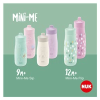 Butelka dziecięca NUK Mini-Me Sip stal nierdzewna 300 ml (9+ m.) beige