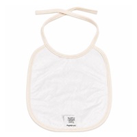 Dziecięcy śliniak frotte podszyty PVC New Baby beżowy