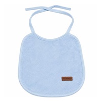 Dziecięcy śliniak frotte podszyty PVC New Baby niebieski